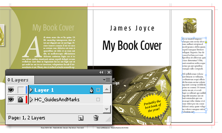 Design the book jacket, HurryCover will do the rest…