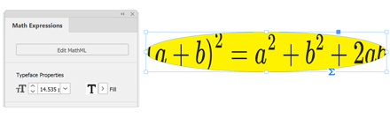 The selected Oval is still a MO container, though it has no longer access to the 'mathObjets' collection! The selected Oval is still a MO container, though it has no longer access to the 'mathObjets' collection!