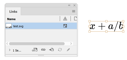 A regular SVG instance has an itemLink property… A regular SVG instance has an itemLink property…