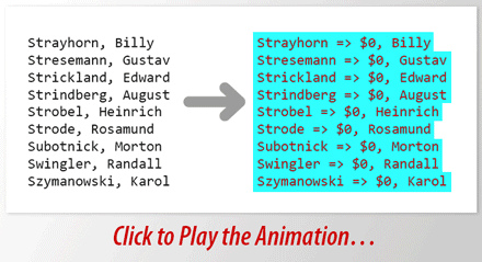 How to manage 'LastName, FirstName' queries from InDesign to IndexMatic².