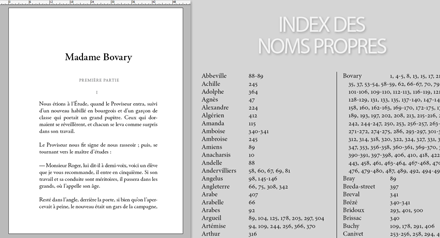 Comment indexer les noms propres d'un ouvrage avec IndexMatic ?