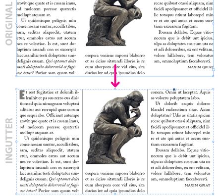 InGutter always preserves the global width, while it adjusts the gutter and the left/right inset.