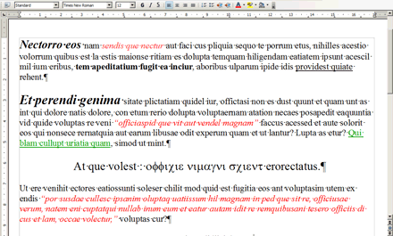 Not-so-fictitious example of an highly formatted text you were supposed to “copy-paste” into InDesign.